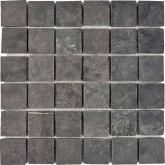 Мозаика Каменная Slate Black из сланца 48х48 305х305