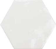 PT03134 Плитка Geometry White glossy 17.3x15