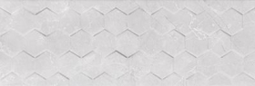 Плитка Braga White Hexagon Rett 75x25