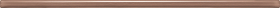 Бордюр Maxima L-Glass brown 44.8x1