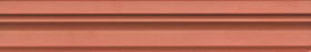 BLC026R Бордюр Магнолия Багет Оранжевый Матовый Обрезной 30x5