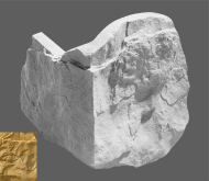 Искусственный камень Бергамо Угловой элемент 050 6x4.5