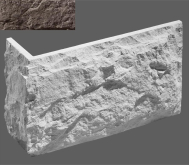 Искусственный камень Бретань Угловой элемент 740 33.5x20