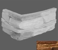 Искусственный камень Корсика Угловой элемент 880 20x10