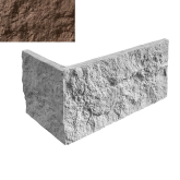 Искусственный камень Милан Угловой элемент 910/36.4x19.5x2 36.4x19.5