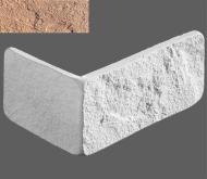 Искусственный камень Монако Угловой элемент 915/27.5x11.5x2 27.5x11.5
