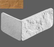 Искусственный камень Монако Угловой элемент 945/27.5x11.5x2 27.5x11.5