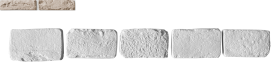 Искусственный камень Орлеан Тычок 404 12-14x7-8x1.7 14x8