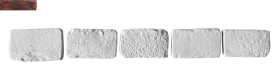 Искусственный камень Орлеан Тычок 480 12-14x7-8x1.7 14x8
