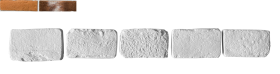 Искусственный камень Орлеан Тычок 485 12-14x7-8x1.7 14x8