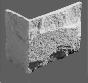 Искусственный камень Турин Угловой элемент 100/7.4(26/12.5)x14.5x3 26x14.5
