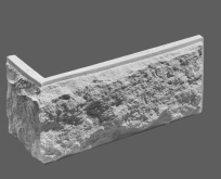 Искусственный камень Шато Угловой элемент 100 33/11x16.7x3 33x16.7