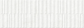 Плитка Manhattan White Wavy Sp/33.3x100/R 33.3x100