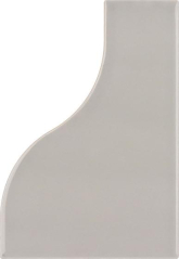 Плитка Curve Grey Gloss 8.3x12