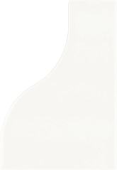 Плитка Curve White Gloss 8.3x12