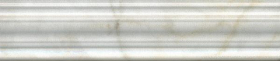 BLE024 Бордюр Кантата Багет Белый Глянцевыйx1.8 5.5x25