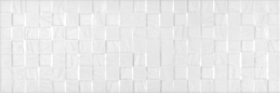 60171 Плитка Бьянка Белый глянцевый мозаикаx0.9 60x20