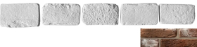 Искусственный камень Мадрид Тычок 408-8x1.7 12.5x7
