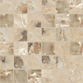 Мозаика Onyx and More Golden Blend Glossy Mosaico 5x5 30x30