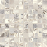 Мозаика Onyx and More White Blend Glossy Mosaico 3x3 30x30