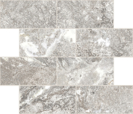 Декор Onyx and More White Porphyry STR Modulo Muretto 6mm 7.5x15 30x30