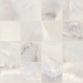 Декор Onyx and More White Onyx Glossy Mosaico 6mm 7.5x7.5 30x30