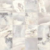 Декор Onyx and More White Blend Glossy Mosaico 6mm 7.5x7.5 30x30