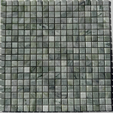 Мозаика Каменная Jet Green матовая 15x15х4 30.5x30.5