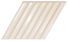 Плитка Spike Bars B Deep White Gloss 15x25.9