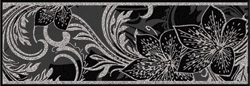 1501-0047 Бордюр Азур Фриз черный 8.5x25