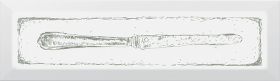 Декор Гамма Нож Зеленый 8.5x28.5