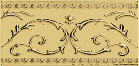 Бордюр Grand Elegance Gold B Narcis B 02 Su Crema 10x20