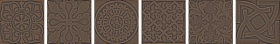 K076611 Декоративная вставка Pompei Enigma Вставка Бронзовая 5x5