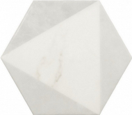 23102 Керамогранит Carrara Hexagon Peak 17.5x20