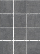 1300 Керамогранит Дегре Серый темный полотно из 12 частей 30x40