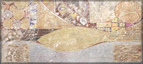 131334 Декор Klimt Коричневый 20x45