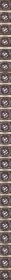 Бордюр Бисер 4 Карандаш коричневый 24.6x0.9