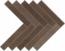 A1DE Декор Dwell Brown Leather Herringbone 36.2x41.2
