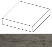 ANLY Ступень Axi Grey Timber Scalino Angolare DX 22.5x22.5